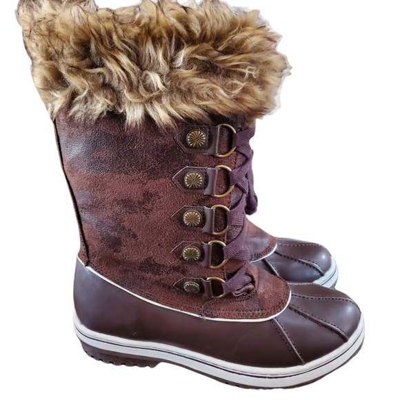 Paris Blues Lace-Up Boots - Picture 4 of 8